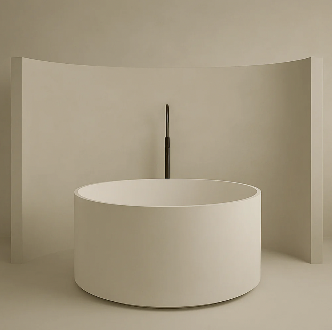 Studio Test Piece, Freeform basin enclosure